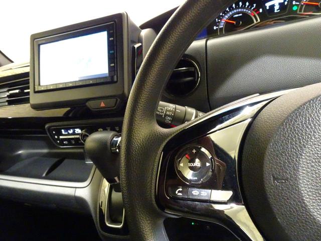 N-BOXカスタム L 元デモカー 純正ナビ リアカメラ Bluetooth 衝突軽減B VSA サイドエアバッグ シートヒーター 両側パワスラ Pセンサー クルコン スマートキー(16枚目)