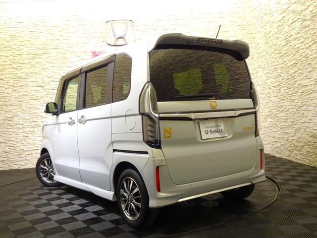 Ｎ－ＢＯＸカスタム Ｌ　禁煙　純正９ｉｎｃｈナビＴＶ　純正ドラレコ３カメ　ＥＴＣ２．０　ＬＥＤ　リアカメラ　Ｂｌｕｅｔｏｏｔｈ　衝突軽減Ｂ　ＶＳＡ　サイドエアバッグ　Ｐセンサー　両側パワスラ　クルコン　スマートキー　純正ＡＷ（26枚目）