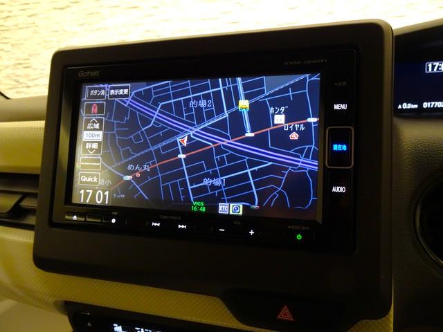 Ｎ－ＢＯＸ Ｇ・Ｌホンダセンシング　禁煙　純正ナビＴＶ　純正ドラレコ　ＥＴＣ　ＬＥＤ　リアカメラ　Ｂｌｕｅｔｏｏｔｈ　衝突軽減Ｂ　ＶＳＡ　サイドエアバッグ　両側パワスラ　クルーズコントロール　スタッドレスタイヤ付　スマートキー　追従走行（2枚目）