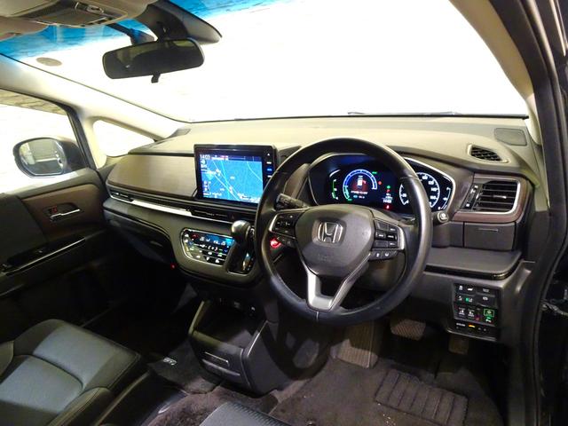 オデッセイハイブリッド e:HEVアブソルート・EX 禁煙 純正10inchナビTV 純正11.6inchリアモニ 純正ドラレコ前後 ETC LED マルチビューカメラ Bluetooth 衝突軽減B VSA 両側パワスラ シートヒーター Pセンサー(13枚目)