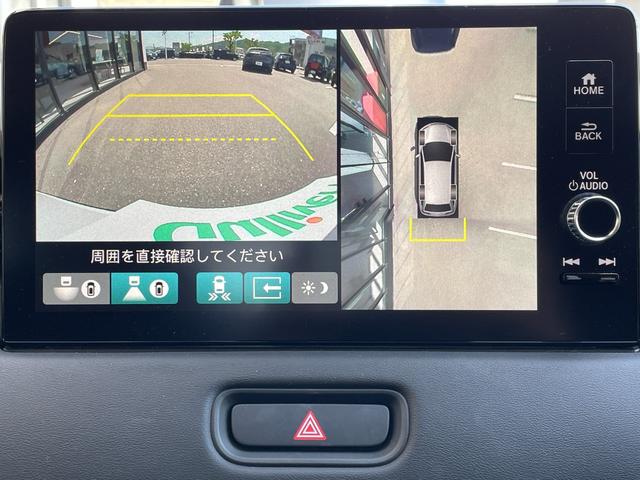 ヴェゼル ｅ：ＨＥＶ　Ｚ　純正ナビ　衝突軽減ブレーキ　全周囲カメラ　レーダークルーズコントロール　ビルトインＥＴＣ２．０　ブラインドスポットモニター　パドルシフト　ワイヤレス充電器　シートヒーター　ステアリングヒーター　ＬＥＤ（4枚目）