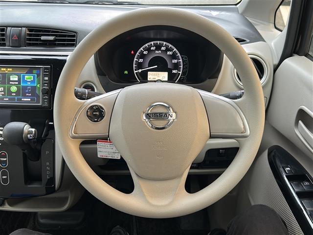 デイズ X ワンオーナー 衝突軽減システム 7インチディーラーオプションナビ フルセグTV Bluetooth CD 全周囲カメラ 前方ドライブレコーダー スマートキー スペアキー ETC(3枚目)