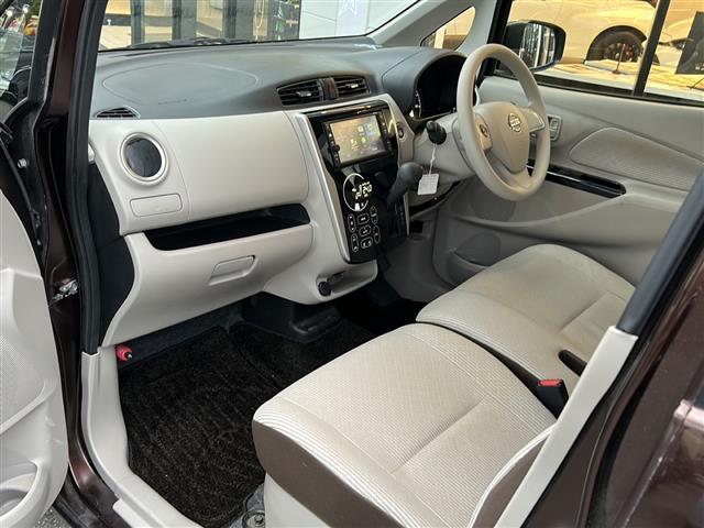 デイズ X ワンオーナー 衝突軽減システム 7インチディーラーオプションナビ フルセグTV Bluetooth CD 全周囲カメラ 前方ドライブレコーダー スマートキー スペアキー ETC(14枚目)