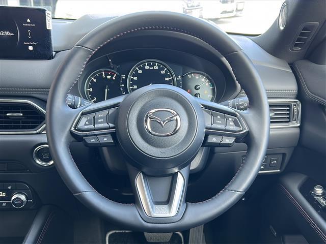 CX-5 XD スポーツアピアランス 衝突軽減 10.25型純正ナビ 全方位カメラ フルセグTV Bluetooth BOSE 本革 ステアリングヒーター シートヒーター クーラー シートメモリ ヘッドアップディスプレイ 置くだけ充電(3枚目)