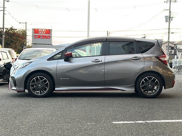 ノート e-パワーニスモ S 衝突軽減システム 7型純正ナビ 全方位カメラ フルセグTV Bluetooth CD DVD 前後コーナーセンサー 前後ドライブレコーダー LEDヘッドライト オートライト オートハイビーム ETC(34枚目)