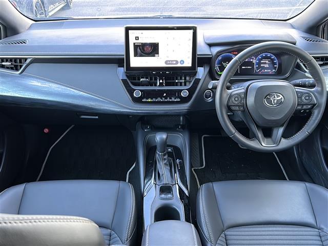 カローラツーリング ハイブリッド ダブルバイビー 1オーナー 10.5型ディスプレイオーディオ フルセグ Bluetooth バックカメラ プリクラッシュセーフティー モデリスタ ハーフレザー シートヒーター レーダークルコン BSM ETC2.0(2枚目)