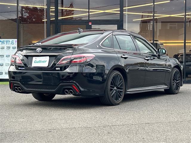 クラウンハイブリッド ＲＳ　リミテッドＩＩ　衝突軽減　１２．３型ナビ　全周囲カメラ　フルセグＴＶ　ＢＴ　ＣＤ　ＤＶＤ　レザーシート　パワーシート　シートヒーター　ベンチレーション　ＨＵＤ　ＢＳＭ　レーダークルーズコントロール　ＥＴＣ　ＬＥＤ（42枚目）