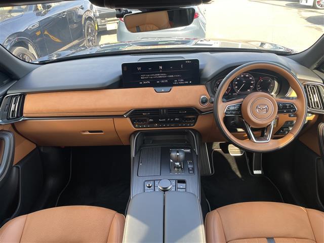 ＣＸ－６０ ＸＤ－ハイブリッド　プレミアムスポーツ　１オナ　サンルーフ　ＢＯＳＥ　全方位　温冷席　スマートブレーキサポート　ヘッドアップディスプレイ　ステアリングヒーター　パワーバックドア　ワイヤレス充電　ＥＴＣ　ドラレコ　シートメモリ　ＢＳＭ（2枚目）