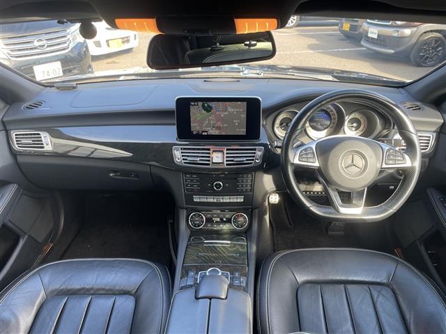 CLSクラス CLS220d AMGライン サンルーフ 黒革 全方位 BSM エアサス ETC レーダークルーズコントロール シートヒーター パワートランク 衝突軽減システム レーンキープアシスト ドラレコ USB オートライト ナビ LED(2枚目)