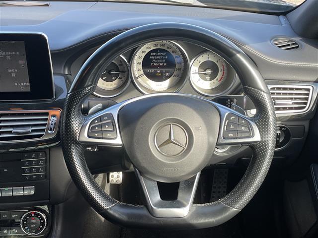 CLSクラス CLS220d AMGライン サンルーフ 黒革 全方位 BSM エアサス ETC レーダークルーズコントロール シートヒーター パワートランク 衝突軽減システム レーンキープアシスト ドラレコ USB オートライト ナビ LED(4枚目)