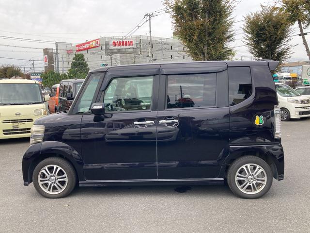 Ｎ－ＢＯＸカスタム Ｇ・Ｌパッケージ　バックカメラ　両側スライド・片側電動　ナビ　ＴＶ　オートライト　ＨＩＤ　スマートキー　アイドリングストップ　電動格納ミラー　ベンチシート　ＣＶＴ　盗難防止システム　ＡＢＳ　ＥＳＣ　ＣＤ　ＤＶＤ再生（26枚目）