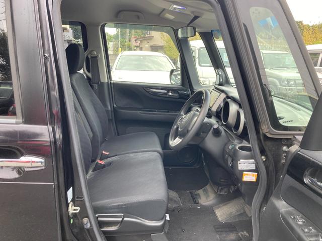 Ｎ－ＢＯＸカスタム Ｇ・Ｌパッケージ　バックカメラ　両側スライド・片側電動　ナビ　ＴＶ　オートライト　ＨＩＤ　スマートキー　アイドリングストップ　電動格納ミラー　ベンチシート　ＣＶＴ　盗難防止システム　ＡＢＳ　ＥＳＣ　ＣＤ　ＤＶＤ再生（50枚目）