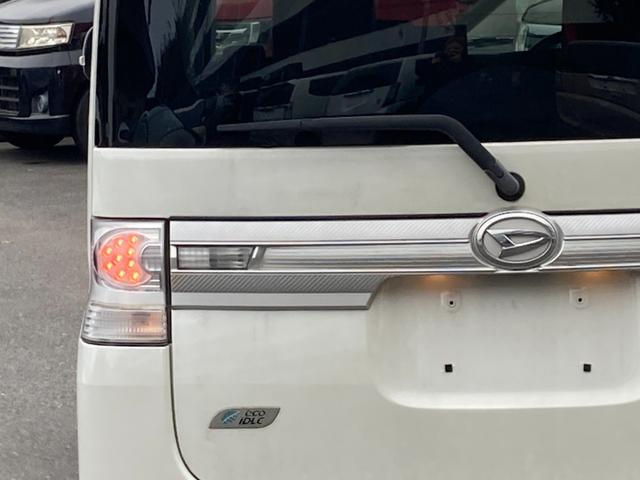 タント カスタムX ETC 電動スライドドア ナビ TV HID スマートキー アイドリングストップ 電動格納ミラー ベンチシート CVT 盗難防止システム ABS CD USB ミュージックプレイヤー接続可(28枚目)