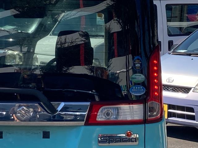 スペーシア Ｇリミテッド　ＥＴＣ　両側スライド・片側電動　レーンアシスト　衝突被害軽減システム　スマートキー　アイドリングストップ　電動格納ミラー　シートヒーター　ベンチシート　ＣＶＴ　盗難防止システム　ＡＢＳ　ＥＳＣ（36枚目）