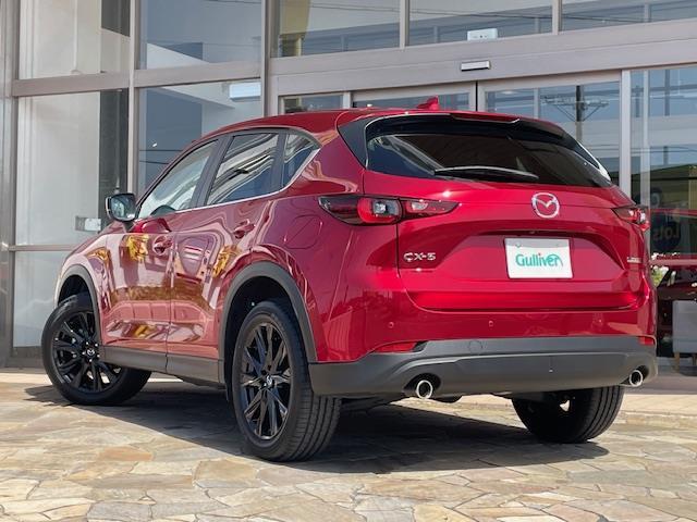 ＣＸ－５ ２０Ｓ　ブラックトーンエディション　ディスプレイオーディオ　全方位カメラ　衝突軽減ブレーキ　アダプティブクルーズコントロール　ヘッドアップディスプレイ　ＢＳＭ　レーンキープ　パーキングセンサー　ハーフレザーシート　シートヒーター（42枚目）