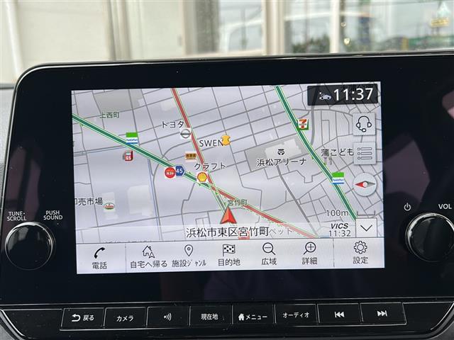ノート Ｘ　純正ナビ　全方位カメラ　ＥＴＣ　レーンキープアシスト　デジタルインナーミラー　ＢＳＭ　コーナーセンサー　置くだけ充電　オートホールド　オートライト　オートハイビーム　ドライブレコーダー　ＬＥＤヘッド（2枚目）