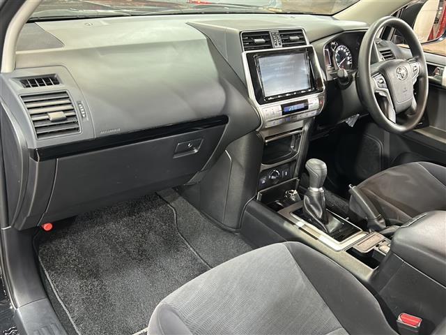 ランドクルーザープラド TX 純正ナビ(AM FM CD DVD フルセグ SD Bluetooth)トヨタセーフティセンス レーダークルーズコントロール バックカメラ コーナーセンサー ドライブレコーダー MTモード付きAT(16枚目)