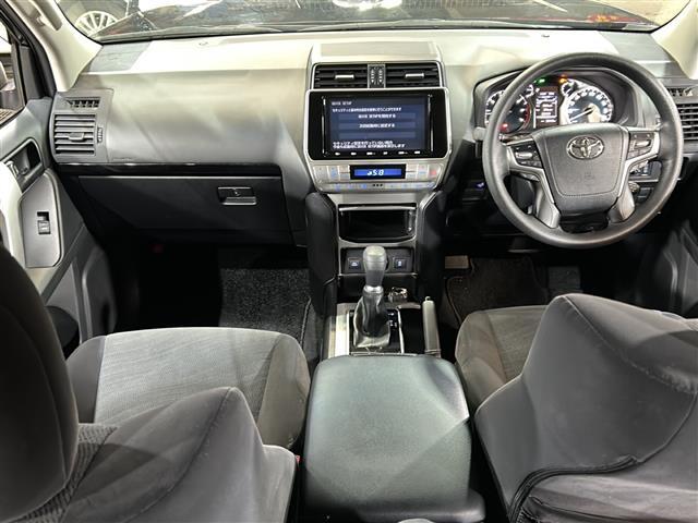 ランドクルーザープラド TX 純正ナビ(AM FM CD DVD フルセグ SD Bluetooth)トヨタセーフティセンス レーダークルーズコントロール バックカメラ コーナーセンサー ドライブレコーダー MTモード付きAT(24枚目)