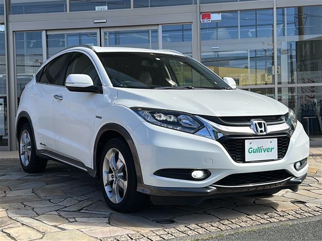 ヴェゼル ハイブリッドＸ　社外ＳＤナビ・ＤＶＤ・ＣＤ・ワンセグＴＶ・ＵＳＢ・ｉＰｏｄ・ＡＭ・ＦＭ・ＶＴＲ・プリクラッシュ・バックカメラ・パドルシフト・クルーズコントロール・ステアリングリモコン・横滑り防止・純正アルミホイール（28枚目）