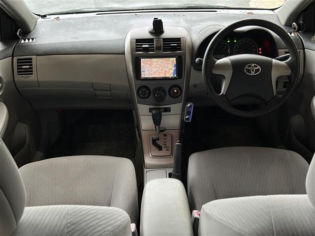 カローラアクシオ X ・アルパインナビ・CD・フルセグTV・ドアバイザー・ETC DVD再生 キーレスエントリー 盗難防止システム ミュージックサーバー ミュージックプレイヤー接続可 エアバッグ エアコン パワーウィンドウ(5枚目)