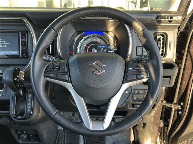 ハスラー JスタイルII 社外ナビ・衝突軽減・レーンキープ・追従クルコン・コーナーセンサー後・バックカメラ・ETC・シートヒーターD/N席・LEDヘッドライト・オートライト・オートハイビーム・フォグランプ・レザー調(9枚目)