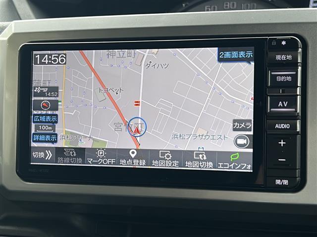 ウェイク G ターボVS SA III スマートアシストIII 純正ナビ フルセグテレビ アラウンドビューモニター 両側パワースライドドア スマートキー プッシュスタート ローダウン LED アイドリングストップ ETC ドラレコ ステリモ(2枚目)