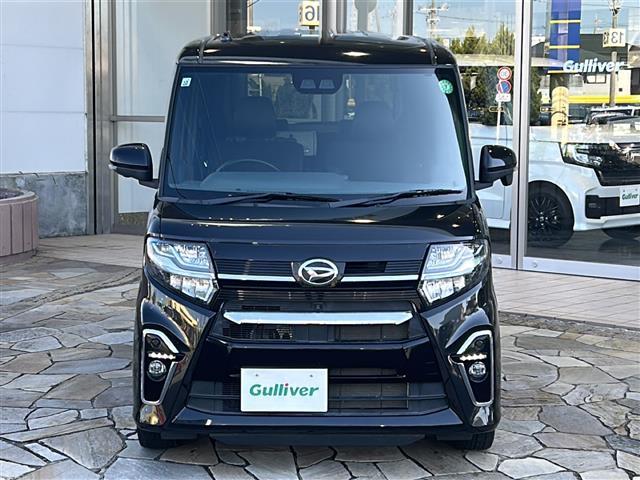 タント カスタムRS 純正ナビ フルセグテレビ アラウンドビューモニター ETC 両側パワースライドドア 前席シートヒーター ハーフレザーシート スマートキー プッシュスタート LED 後席モニター アイドリングストップ(30枚目)