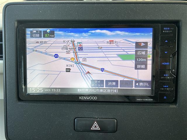 ワゴンR FA 社外ナビ・DVD・CD・AM・FM・ワンセグTV・パワーウインドウ・パワーステアリング・純正フロアマット・純正ホイールキャップ・リモコンキー・スペアキー・ETC・ワンオーナー・ドアバイザー・ハロゲン(2枚目)