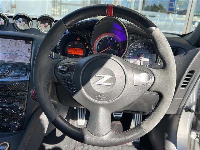 フェアレディZ ニスモ 19インチADVANアルミ HKSメタルキャタライザー&オイルクーラー NISMOマフラー&タワーバー BOSEスピーカー 3眼メーター HIDライト ビルトインETC レカロシート 横滑り防止装置(6枚目)