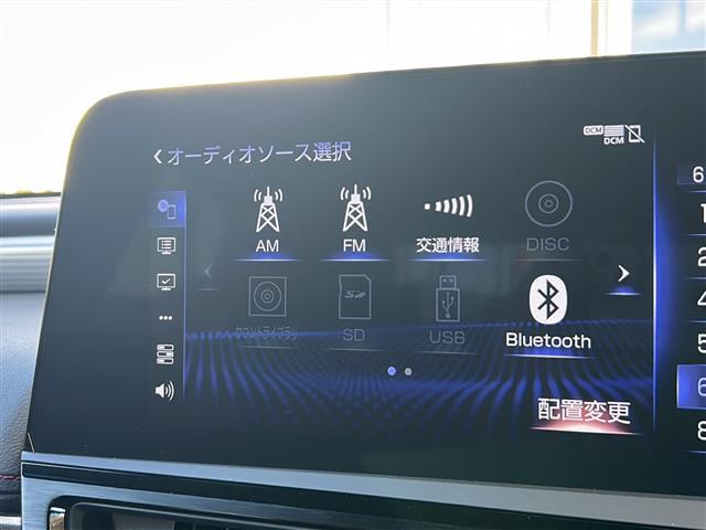 ES ES300h Fスポーツ TRDエアロ マフラー4本出し マークレビンソン デジタルアウターミラー 全方位カメラ パワートランク 前後ドラレコ レーダー探知機 黒/赤レザー 19インチAW オレンジキャリパー サンルーフ(3枚目)