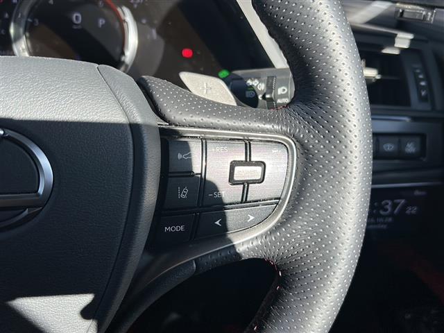 ES ES300h Fスポーツ TRDエアロ マフラー4本出し マークレビンソン デジタルアウターミラー 全方位カメラ パワートランク 前後ドラレコ レーダー探知機 黒/赤レザー 19インチAW オレンジキャリパー サンルーフ(9枚目)