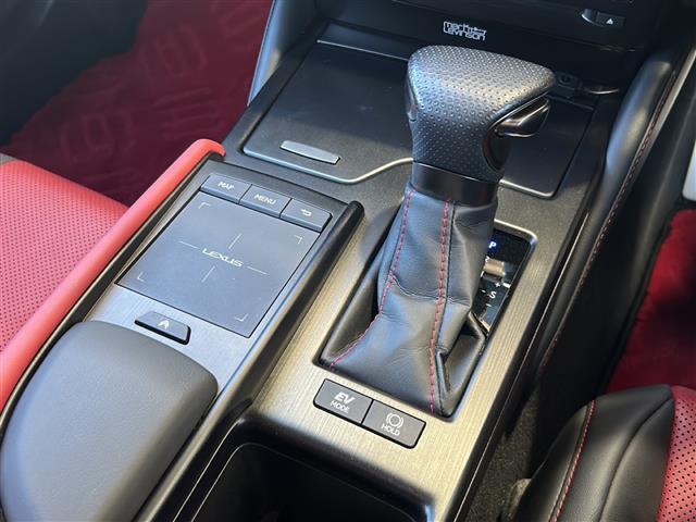 ES ES300h Fスポーツ TRDエアロ マフラー4本出し マークレビンソン デジタルアウターミラー 全方位カメラ パワートランク 前後ドラレコ レーダー探知機 黒/赤レザー 19インチAW オレンジキャリパー サンルーフ(14枚目)