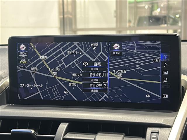 ＮＸ ＮＸ３００ｈ　Ｆスポーツ　サンルーフ　ルーフレール　全方位カメラ　ＢＳＭ　３眼ＬＥＤ　ワイヤレス充電　純正１８インチＡＷ　レーダー探知機　追従クルコン　ドラレコ　ＨＵＤ　ＰＣＳ　シートヒーター　ベンチレーション　パワーＢドア（2枚目）