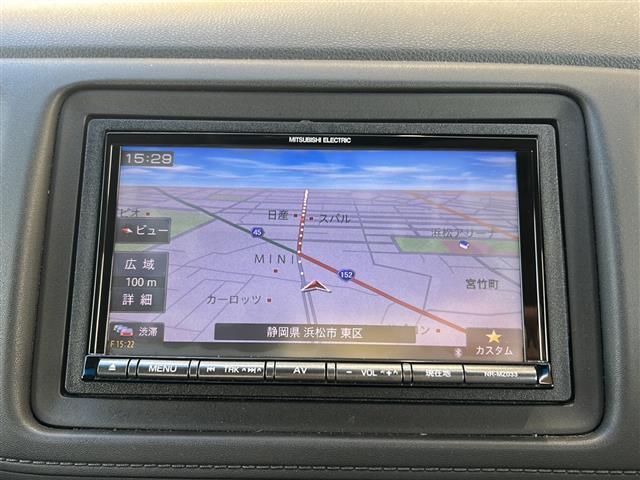 ヴェゼル ハイブリッドZ・ホンダセンシング 社外ナビ(AM FM DTV Bluetooth SD DVD フルセグ USB ipod)バックカメラ アダプティブクルーズコントロール ハーフレザーシート シートヒーターD+N席 ETC(29枚目)