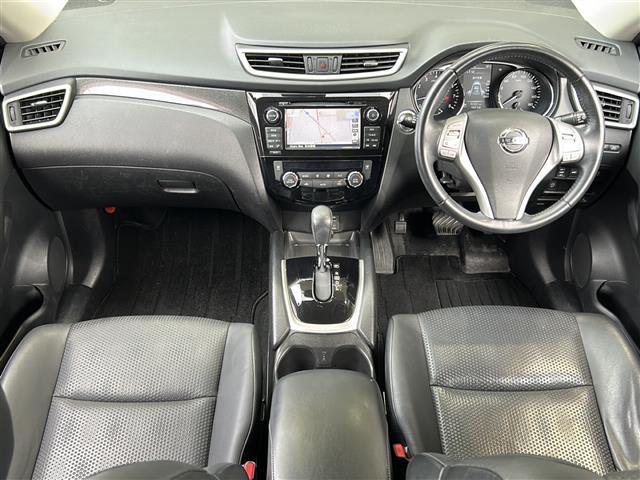 エクストレイル 20Xtt エマージェンシーブレーキパッケージ 純正ナビ・ルーフキャリア・衝突軽減・レーンキープ・クルコン・コーナーセンサー後・全方位カメラ・BSM・パワーバックドア・レザーシート・シートヒーターD/N席・ステリモ・LEDヘッドライト(42枚目)