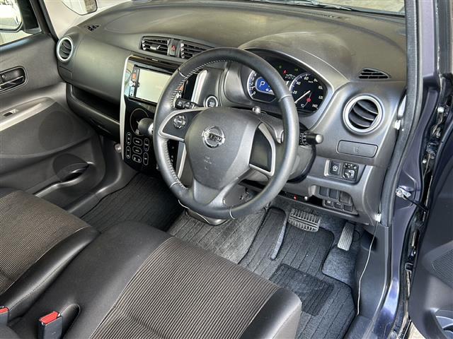 デイズ ハイウェイスター G 純正ナビ エマージェンシーブレーキー レーンキープアシスト 横滑り防止装置 アイドリングストップ 全方位カメラ アラウンドビューモニター ステアリングリモコン ハーフレザーシート ドラレコ ETC(19枚目)