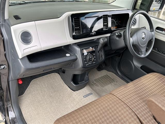 モコ X 純正ディスプレイオーディオ(AM/FM/CD/ipod/USB) バックカメラ 純正フロアマット 純正ホイールキャップ スマートキー プッシュスタート スペアキー×1 Wエアバック(12枚目)