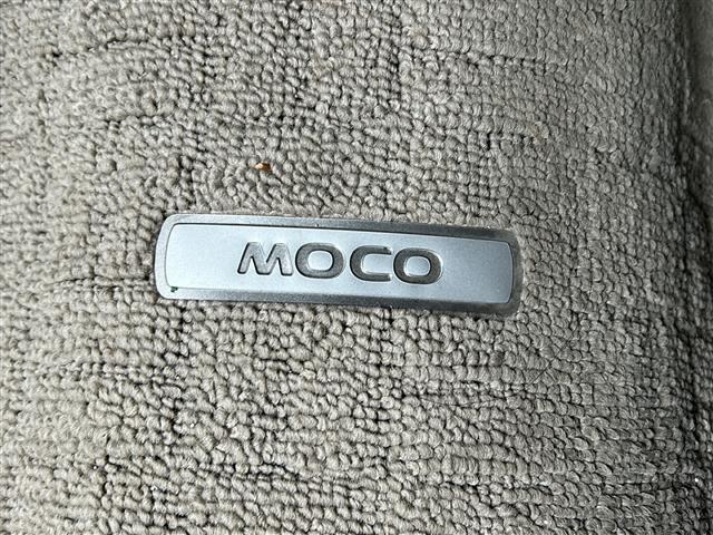モコ X 純正ディスプレイオーディオ(AM/FM/CD/ipod/USB) バックカメラ 純正フロアマット 純正ホイールキャップ スマートキー プッシュスタート スペアキー×1 Wエアバック(34枚目)