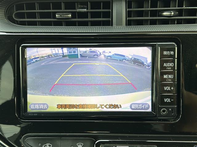 アクア S 純正ナビ ドライブレコーダー バックカメラ デジタルインナーミラー ステアリングリモコン ETC スマートキー プッシュスタート スペアキー レーンキープ オートライト アイドリングストップ 盗難防止(5枚目)