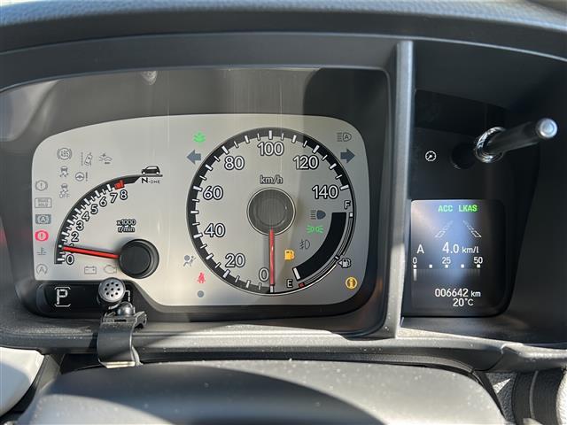 N-ONE オリジナル 社外DA・衝突軽減・レーンキープ・追従クルコン・コーナーセンサー後・バックカメラ・ドラレコ前後・ETC・ステリモ・電動パーキングブレーキ・オートホールド・LEDヘッドライト・オートライト(10枚目)