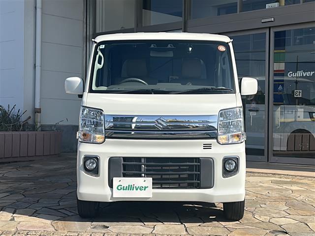 エブリイワゴン PZターボ 社外ナビ 片側パワスラ コーナーセンサー 車線逸脱防止 HIDヘッドライト ETC プッシュスタート オートエアコン ステアリングスイッチ フォグランプ オートライト デュアルカメラブレーキサポート(27枚目)