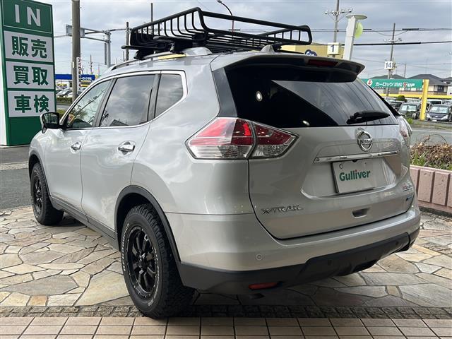 エクストレイル ２０Ｘ　エマージェンシーブレーキパッケージ　純正ナビ　バックカメラ　エマージェンシーブレーキ　１６インチ社外アルミ　ルーフキャリア　前席シートヒーター　アイドリングストップ　横滑り防止装置　フォグランプ　クリアランスソナー　車線逸脱警報（33枚目）