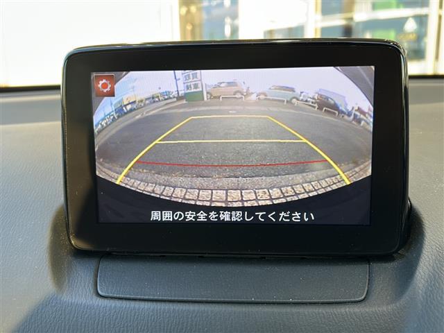 デミオ １３Ｓテーラードブラウン　純正ナビ・衝突軽減・横滑り防止装置・ＢＳＭ・バックカメラ・ＨＵＤ・ＥＴＣ・ドラレコ前・シートヒーターＤ／Ｎ席・ＭＴモード付・ステリモ・純正フロアマット・純正アルミホイール・ＬＥＤヘッドライト（3枚目）