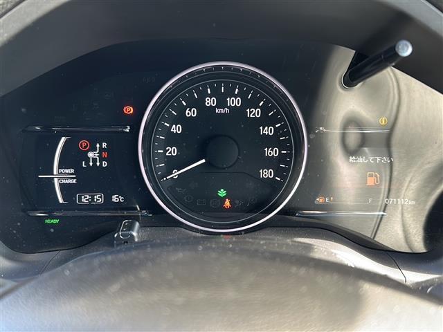 ヴェゼル ハイブリッドＺ・ホンダセンシング　純正ナビ・衝突軽減・レーンキープ・追従クルコン・バックカメラ・ＥＴＣ・ドラレコ・ハーフレザーシート・シートヒーターＤ／Ｎ席・ヒーテッドドアミラー・ルーフレール・ＬＥＤヘッドライト・オートライト（7枚目）