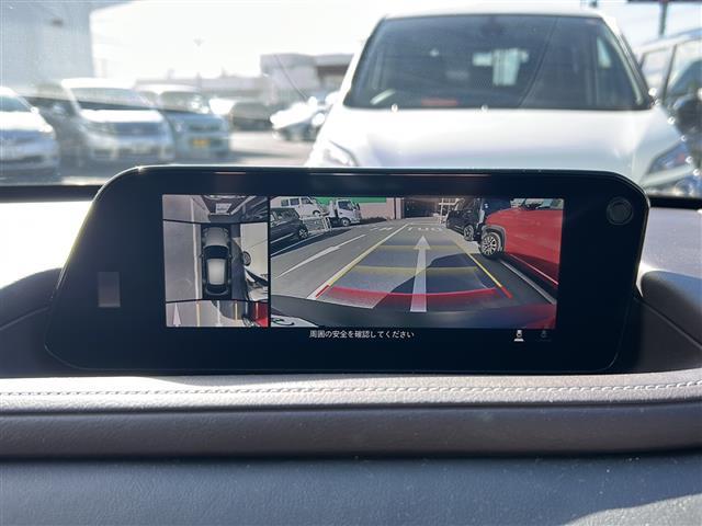 ＣＸ－３０ ２０Ｓ　Ｌパッケージ　ナビ・衝突軽減・レーンキープ・追従クルコン・コーナーセンサー前後・全方位カメラ・ＢＳＭ・ＨＵＤ・ＥＴＣ・ドラレコ・ハーフレザーシート・シートヒーターＤ／Ｎ席・パワーシートＤ席・ハンドルヒーター（3枚目）