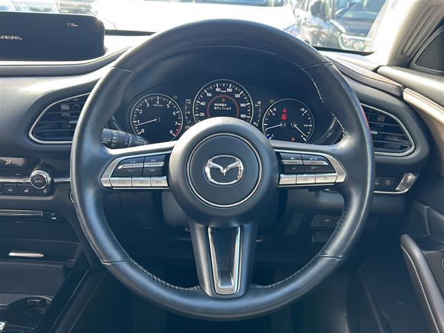 ＣＸ－３０ ２０Ｓ　Ｌパッケージ　ナビ・衝突軽減・レーンキープ・追従クルコン・コーナーセンサー前後・全方位カメラ・ＢＳＭ・ＨＵＤ・ＥＴＣ・ドラレコ・ハーフレザーシート・シートヒーターＤ／Ｎ席・パワーシートＤ席・ハンドルヒーター（14枚目）