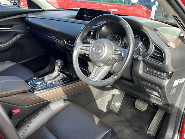 ＣＸ－３０ ２０Ｓ　Ｌパッケージ　ナビ・衝突軽減・レーンキープ・追従クルコン・コーナーセンサー前後・全方位カメラ・ＢＳＭ・ＨＵＤ・ＥＴＣ・ドラレコ・ハーフレザーシート・シートヒーターＤ／Ｎ席・パワーシートＤ席・ハンドルヒーター（24枚目）