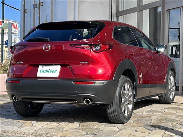 ＣＸ－３０ ２０Ｓ　Ｌパッケージ　ナビ・衝突軽減・レーンキープ・追従クルコン・コーナーセンサー前後・全方位カメラ・ＢＳＭ・ＨＵＤ・ＥＴＣ・ドラレコ・ハーフレザーシート・シートヒーターＤ／Ｎ席・パワーシートＤ席・ハンドルヒーター（36枚目）