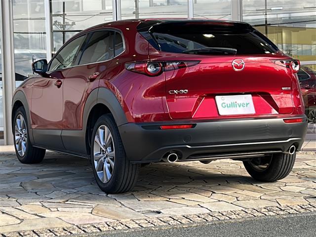 ＣＸ－３０ ２０Ｓ　Ｌパッケージ　ナビ・衝突軽減・レーンキープ・追従クルコン・コーナーセンサー前後・全方位カメラ・ＢＳＭ・ＨＵＤ・ＥＴＣ・ドラレコ・ハーフレザーシート・シートヒーターＤ／Ｎ席・パワーシートＤ席・ハンドルヒーター（43枚目）