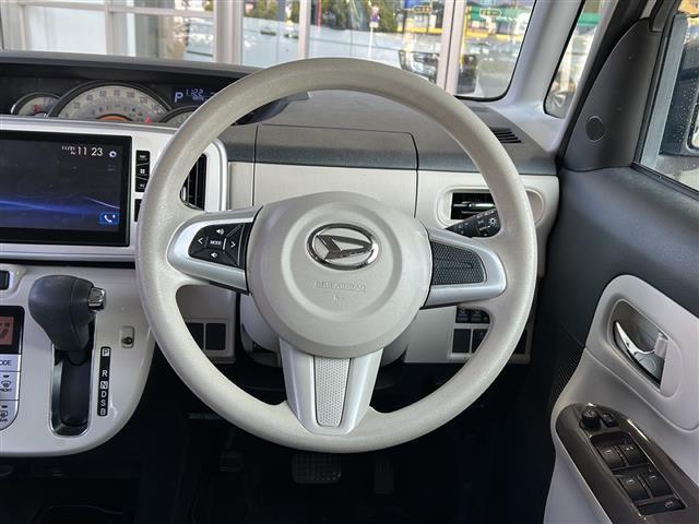 ムーヴキャンバス Gメイクアップ SAII 全方位カメラ 両側パワースライドドア ETC ステアリングリモコン 純正フロアマット スマートキー プッシュスタート 純正ホイールキャップ 盗難防止装置 オートライト アイドリングストップ 横滑り防止(6枚目)